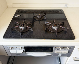 施工前：ガスコンロ