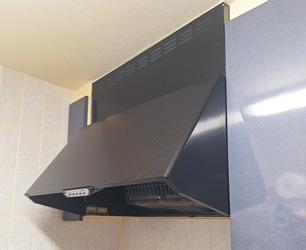 施工前:レンジフード