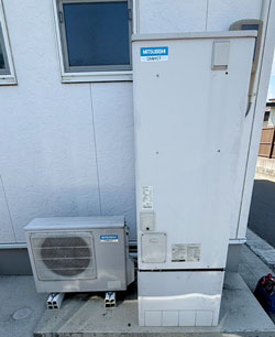 施工前:エコキュート