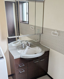 洗面台　交換前