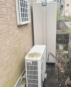 施工前：エコキュート 