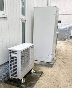 施工前：エコキュート 