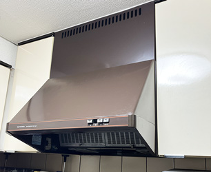 施工前：レンジフード