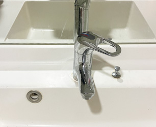 施工前:浴室用シャワー水栓