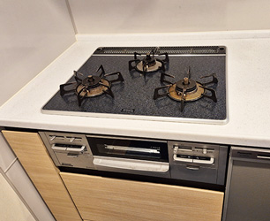 交換前　コンロ