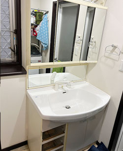 洗面台　交換前