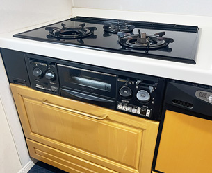 交換前　コンロ