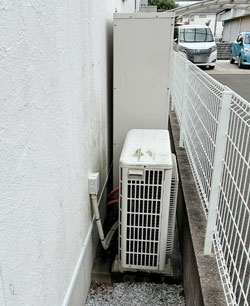 エコキュート施工前