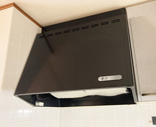 施工前:レンジフード