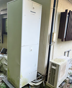 施工前:エコキュート