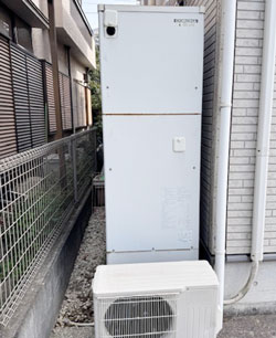 施工前:エコキュート