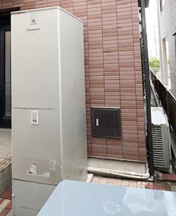 エコキュート施工前
