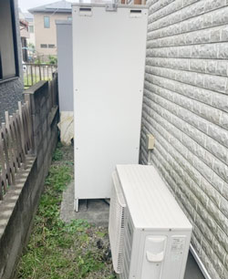 施工前:エコキュート