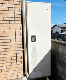 施工前：エコキュート 