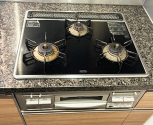 施工前：ガスコンロ