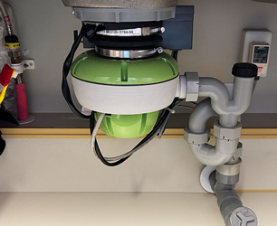 ディスポーザー　交換前