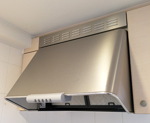 施工前:レンジフード