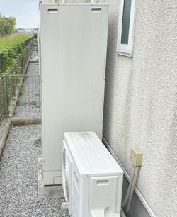 エコキュート施工前