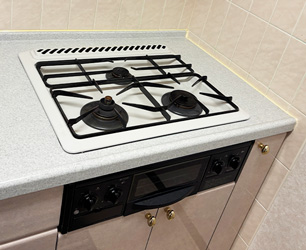 施工前:ガスコンロ