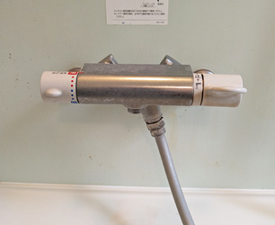 浴室水栓施工前