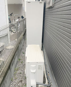 エコキュート施工前