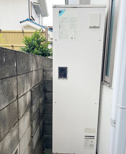 施工前:エコキュート