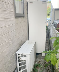 エコキュート施工前