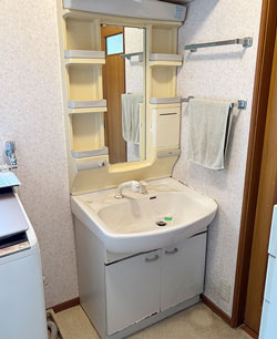 洗面台　交換前