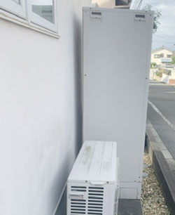 施工前:エコキュート