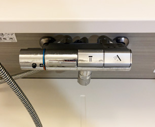 交換前　浴室水栓