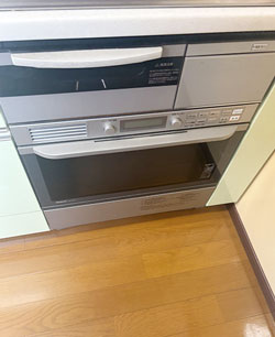 施工前:オーブン