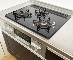 施工前ガスコンロ