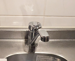 キッチン水栓施工前