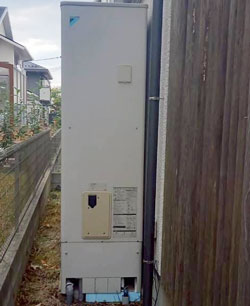 エコキュート施工前