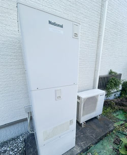 施工前:エコキュート