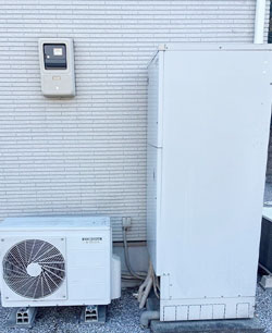 施工前：エコキュート 