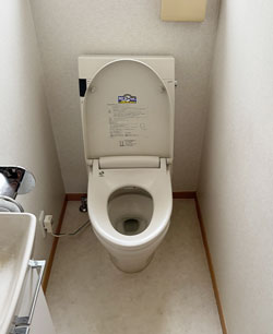交換前 トイレ