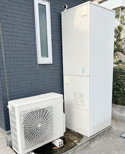 施工前：エコキュート 