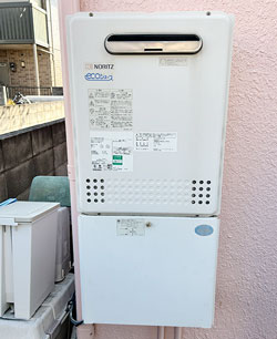 交換前　給湯器