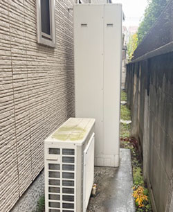 施工前:エコキュート