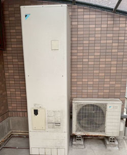 施工前：エコキュート 