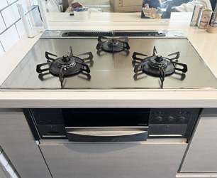 施工前ガスコンロ