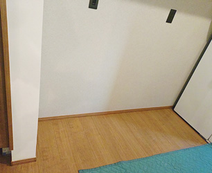 カップボード　交換前