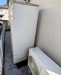 施工前:エコキュート