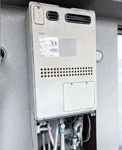 給湯器施工前