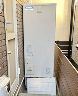 施工前:エコキュート