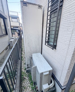 施工前：エコキュート 