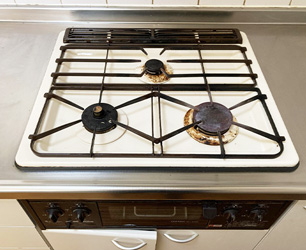 交換前　コンロ