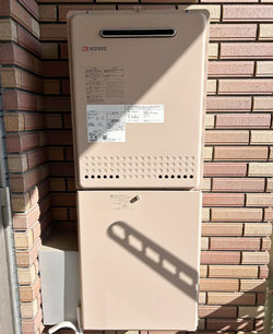 交換前 給湯器