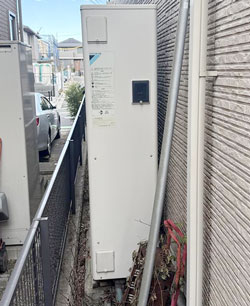 施工前：エコキュート 